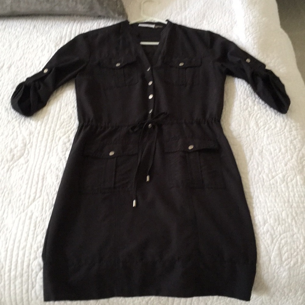 Calvin Klein size 2 navy blue dress